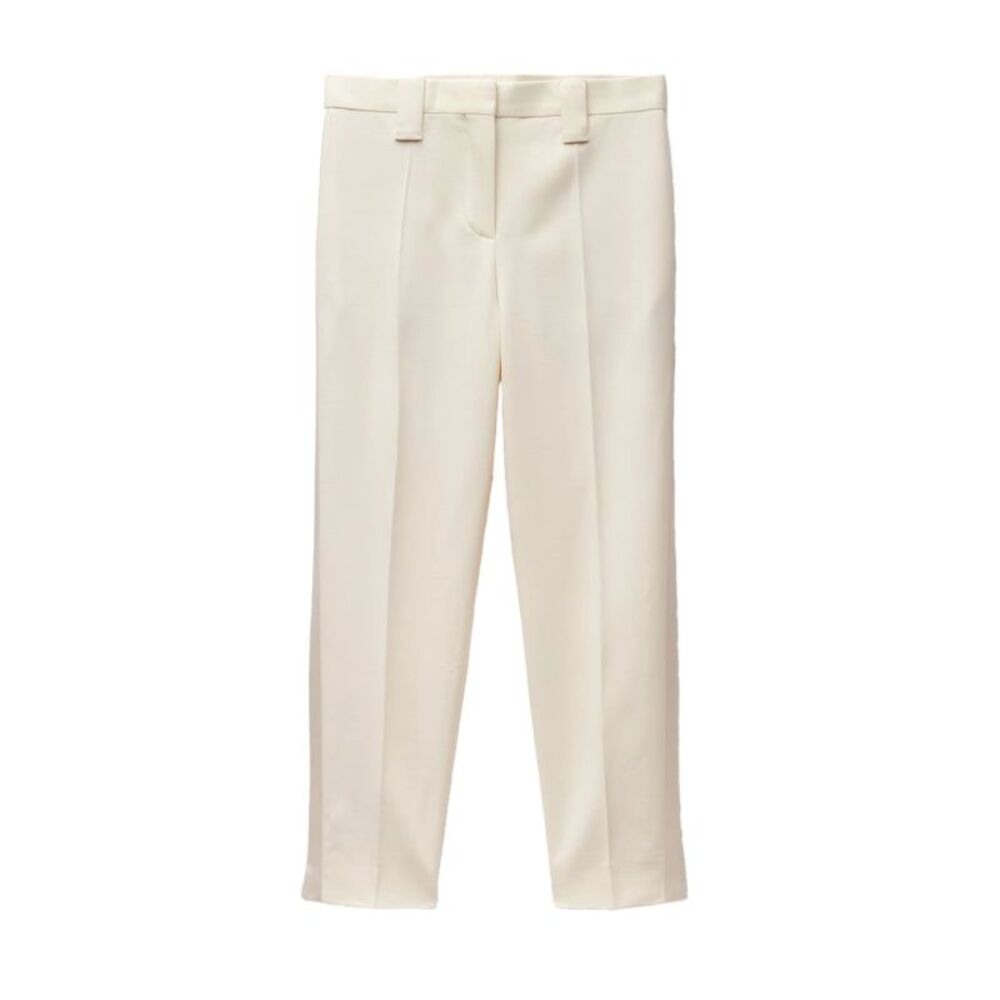Versace Women Stretch Wool Trousers